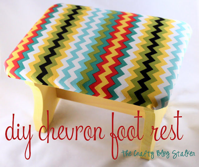 How to Upholster a Foot Rest