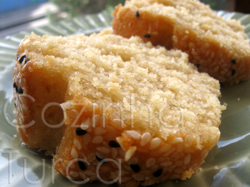 Cozinha Turca Bolo de Mahleb (Mahlepli Kek)