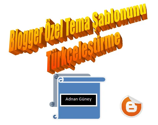 Blogger Özel Tema Şablonunu