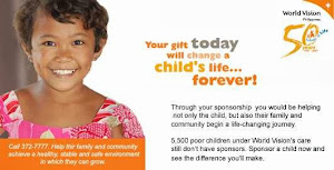 This blog supports World Vision