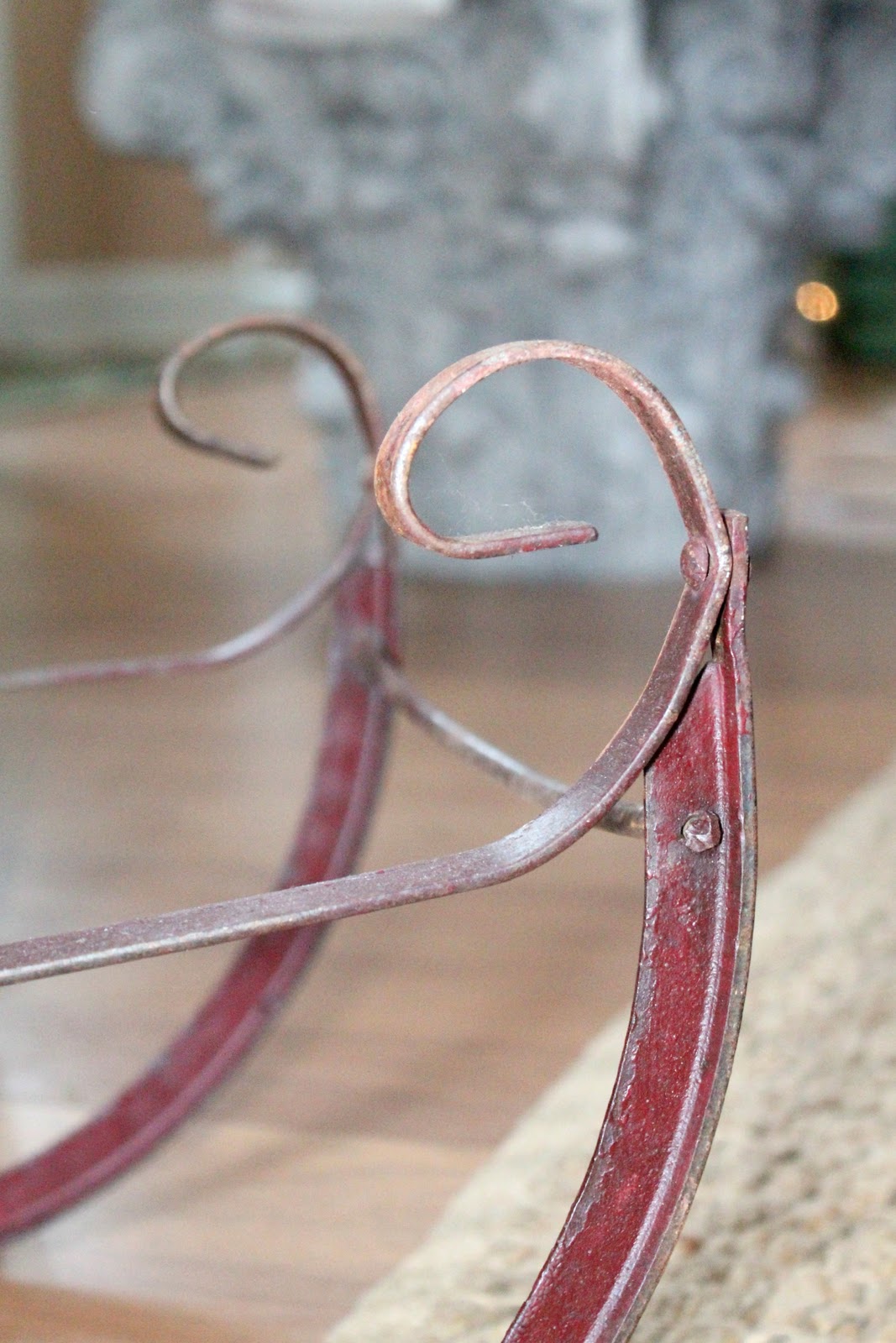 Homegrown Christmas Tree Rusty Hinge