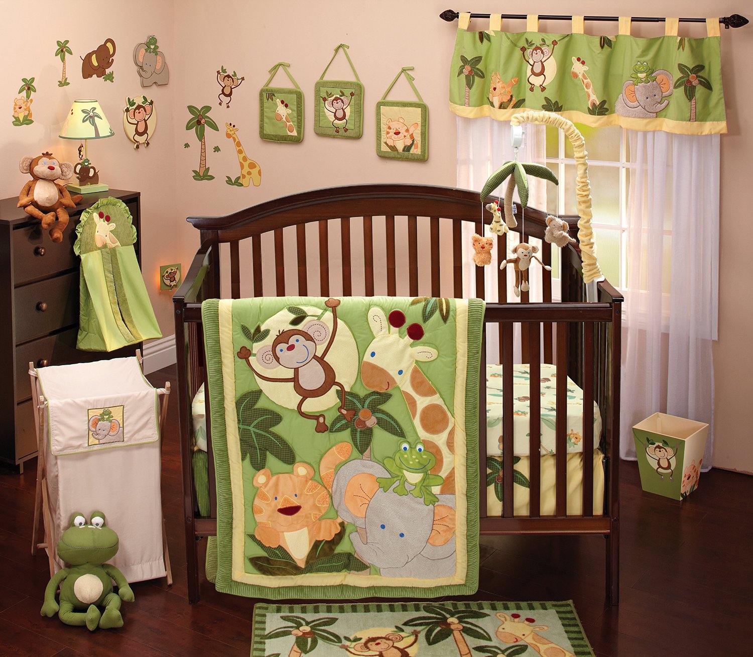 Baby Girl Jungle Crib Bedding Baby Girl Jungle Crib Bedding