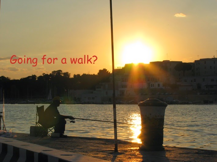 Pescatore al porto - going for a walk Ilaria
