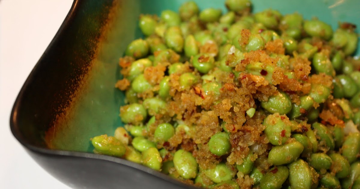 Left Coast Vegan Chili Garlic Edamame