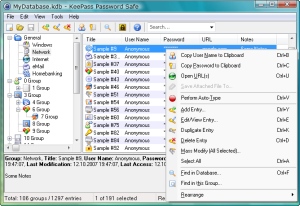 KeePass 1.22