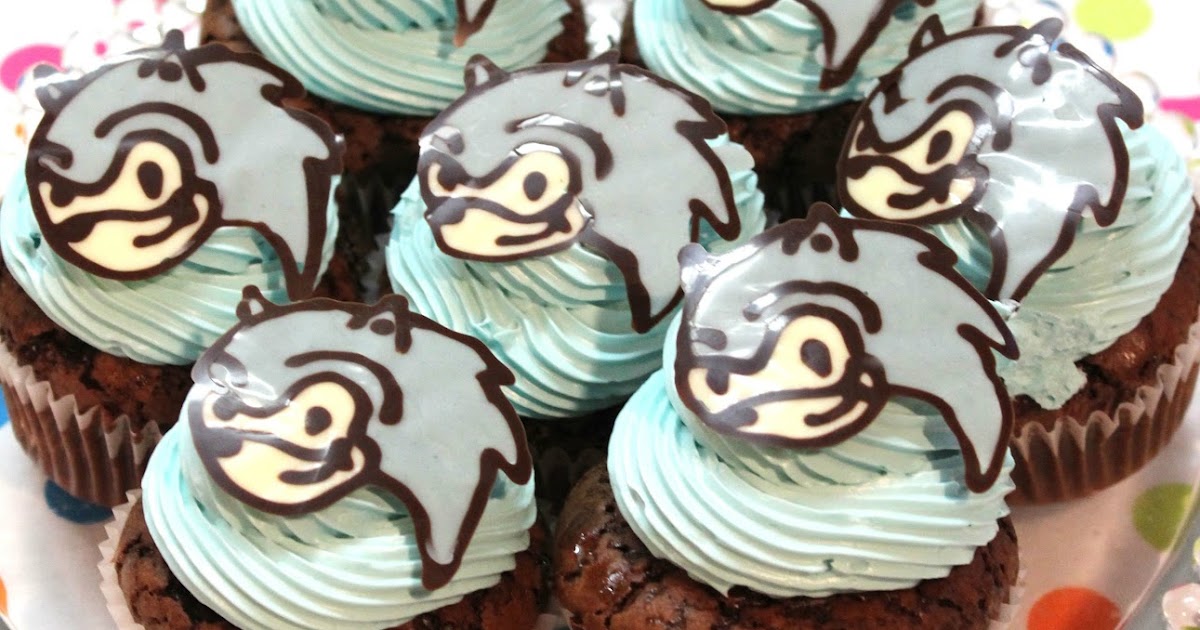 Tortelicious: Sonic Chocolate Cupcakes