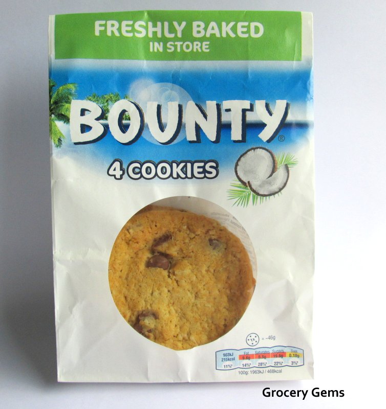 Grocery Gems New Bounty Cookies (Tesco)