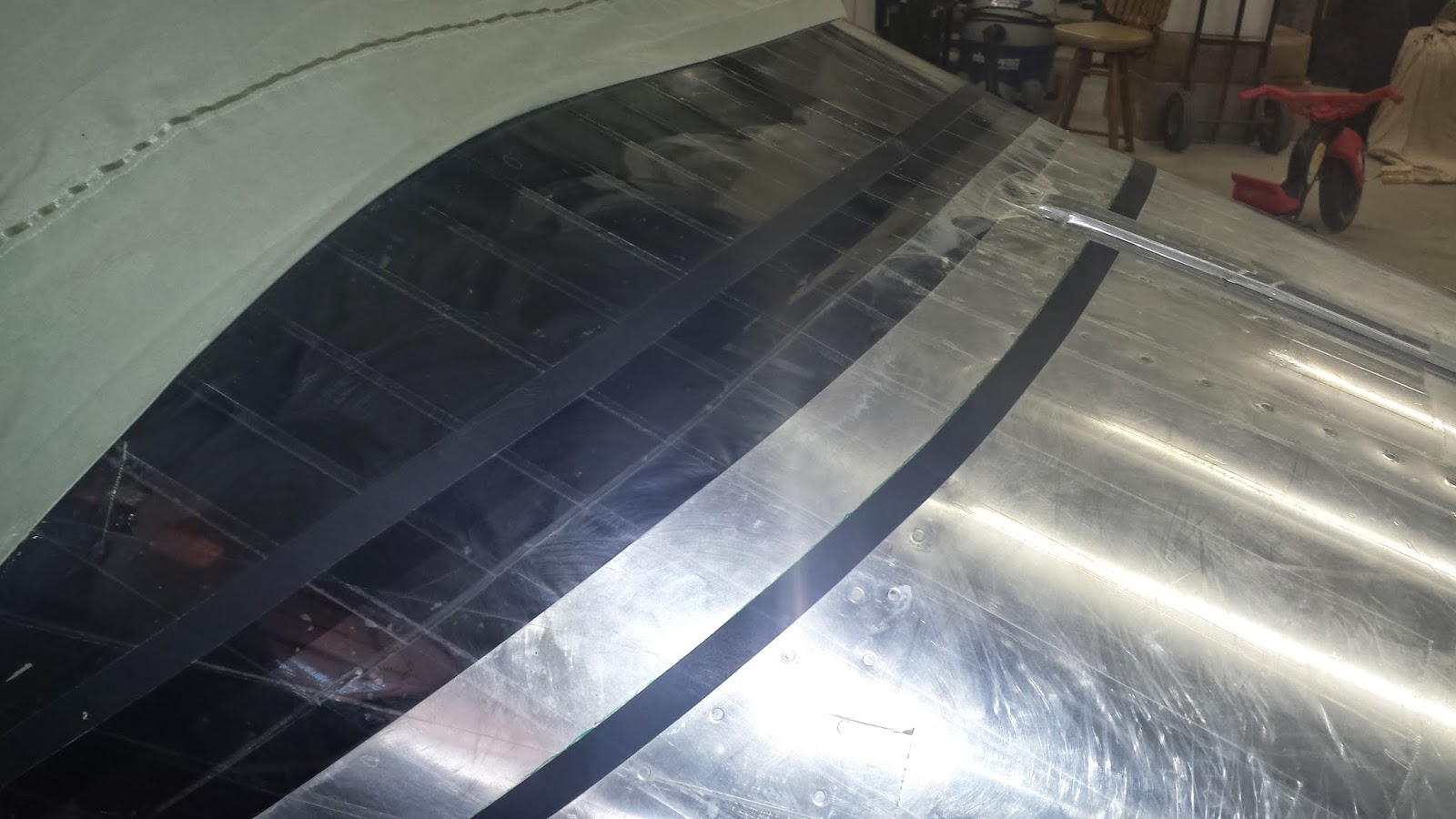 Mike's RV7 Canopy and Engine