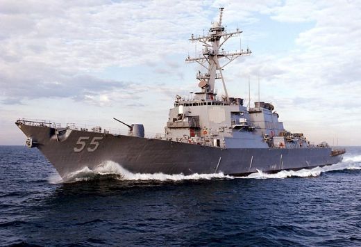 USS Mahan, Война в Сирия