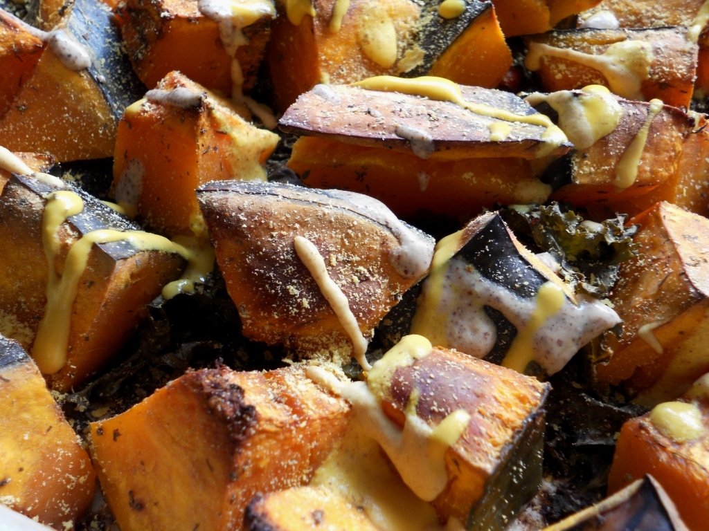 Snacking Squirrel Restocking My Squash Supply