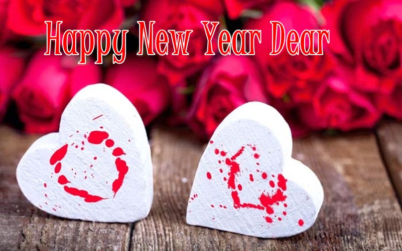Romantic New Year Card for Lover New Year Card for Lover