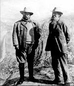 photo of teddy roosevelt and John Muir