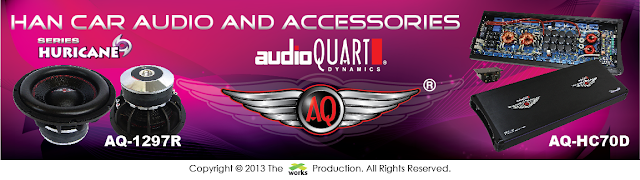 Han Car Audio and Accessories, Car Audio, Car Accessories,Huricane Series, Audioquart, AQ, AQ-1297R, AQ-HC70D