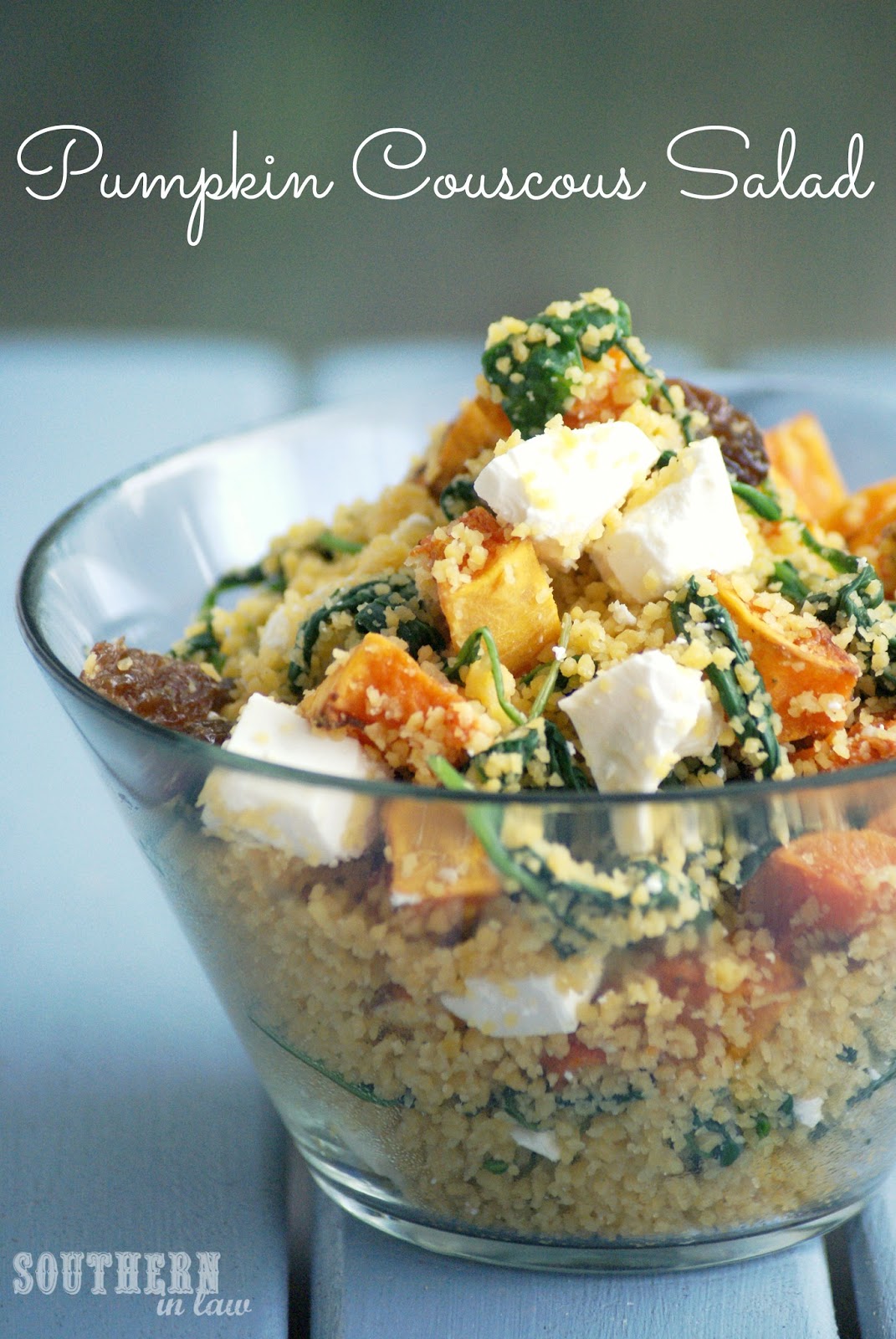 Southern In Law Recipe Roasted Pumpkin Couscous Salad