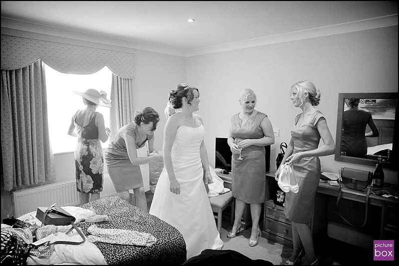 Picture Box Cassie And Stewart At The Barns Hotel Huntington