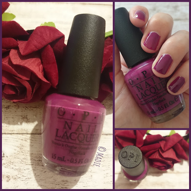 Review OPI Nail Lacquer Get cherried away - Coca Cola Kollektion