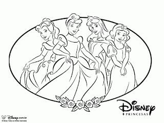 Kids Page: Disney Princess Online - For Coloring Pages
