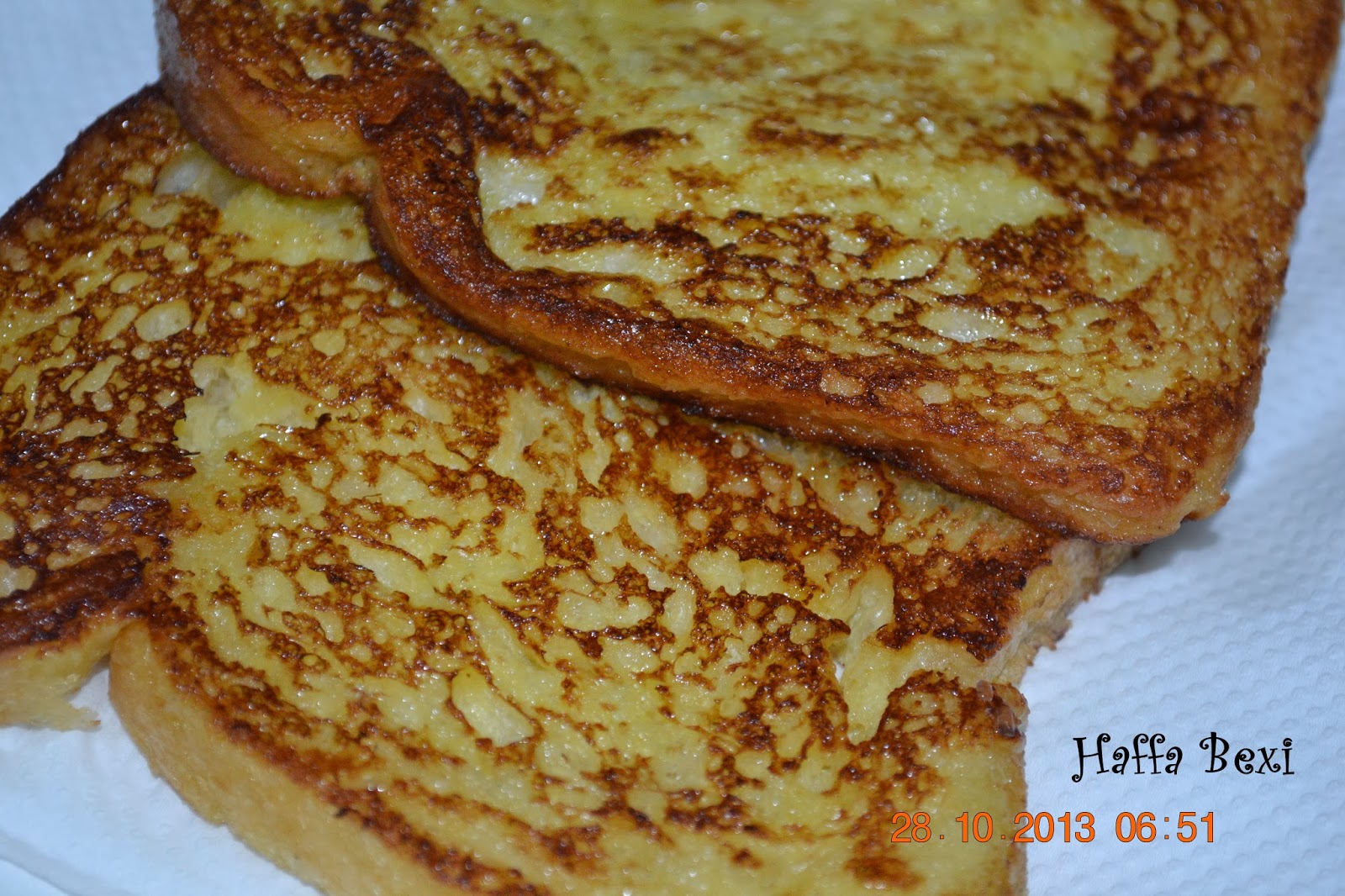 Sweet French Toast Eggy bread Haffa's kitchen adventures
