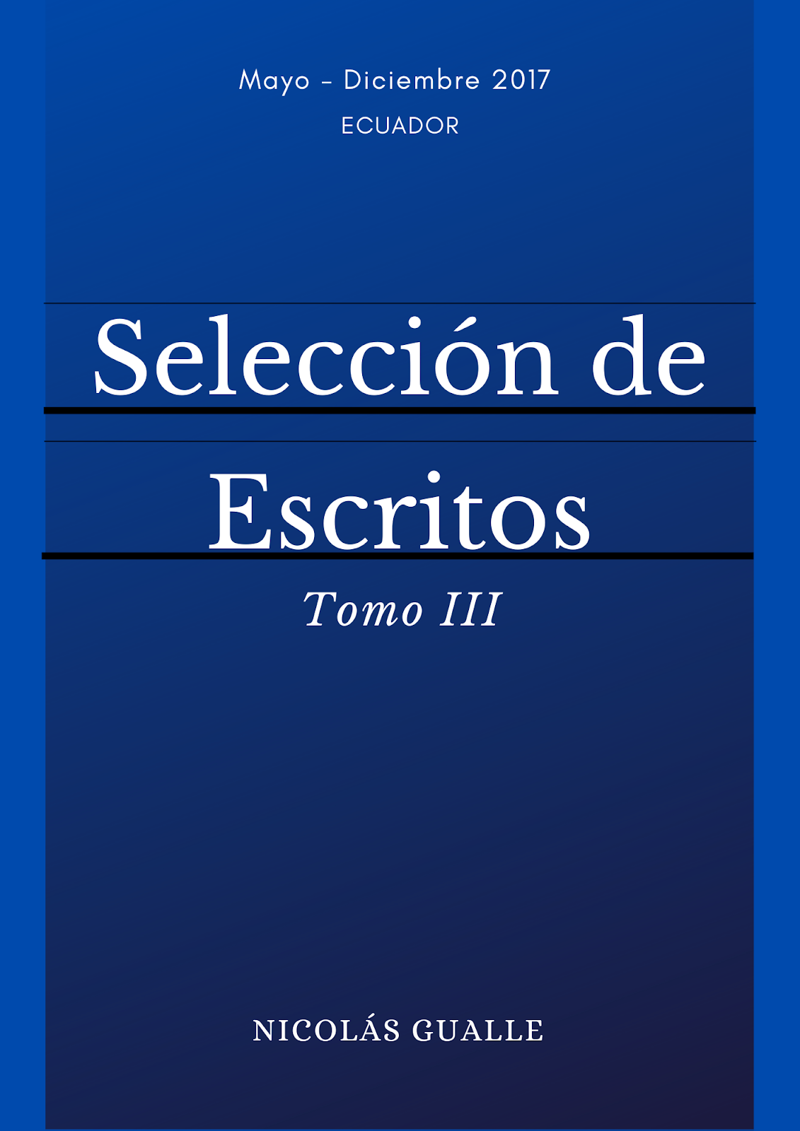 SELECCIÓN DE ESCRITOS III