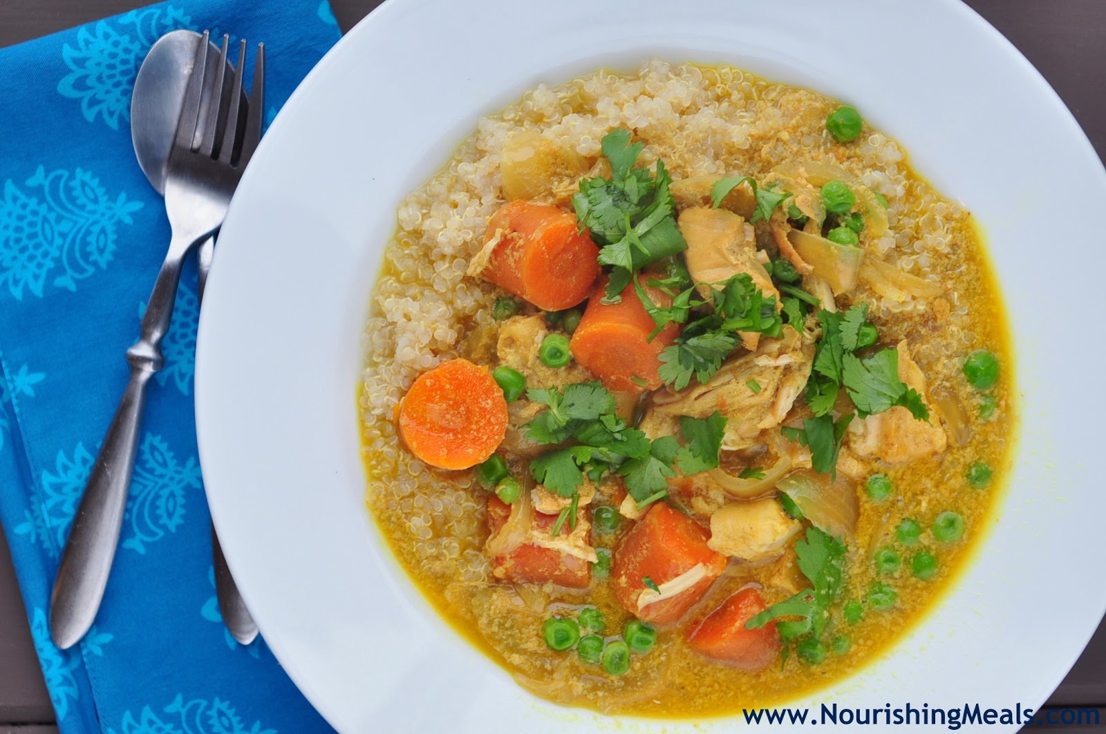 Nourishing Meals® Simple SlowCooked Chicken Curry
