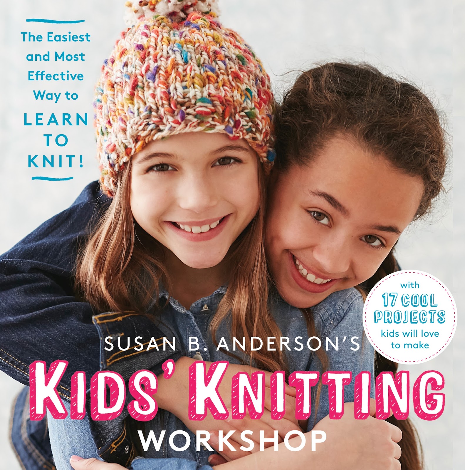  Hapinest Learn to Knit Hat and Scarf Knitting Loom Kit for  Beginners Crafts for Girls Kids Ages 8 9 10 11 12 Years and Up : Toys &  Games