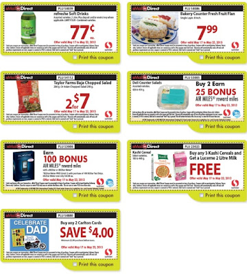 Coupons emailed daily