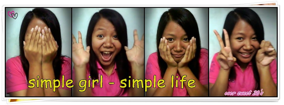 simple girl - simple life