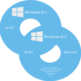 Windows 8.1 CD Cover