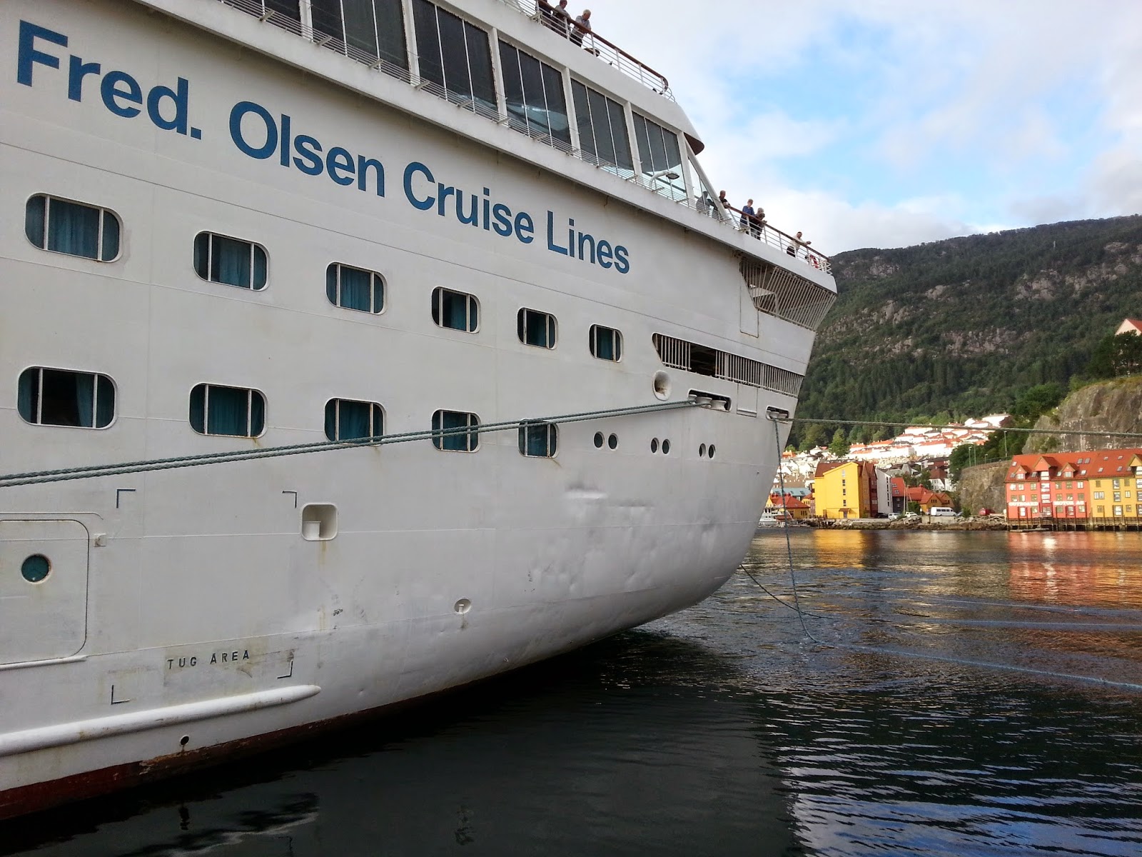 Cruise Ship Balmoral in Bergen Cruise Ship Balmoral in Bergen