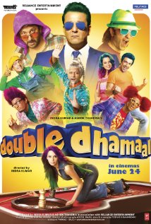 Double Dhamaal 2011 BRRip 720p Movie Poster Double Dhamaal 2011 BRRip 720p
