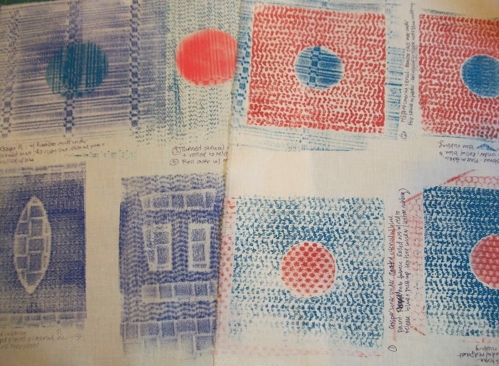 Julie B Booth Day 10 Fabric Printing at Home Blog Tour