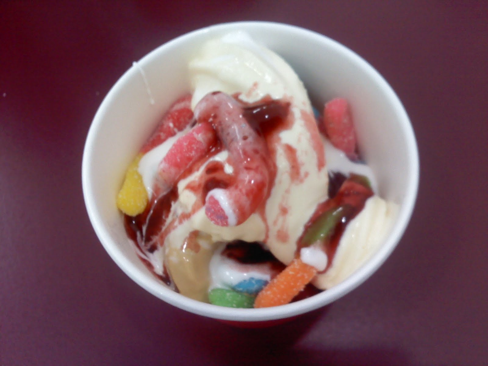 Golden Spoon Red Velvet Cake Frozen Yogurt Golden Spoon Red Velvet Cake Frozen Yogurt