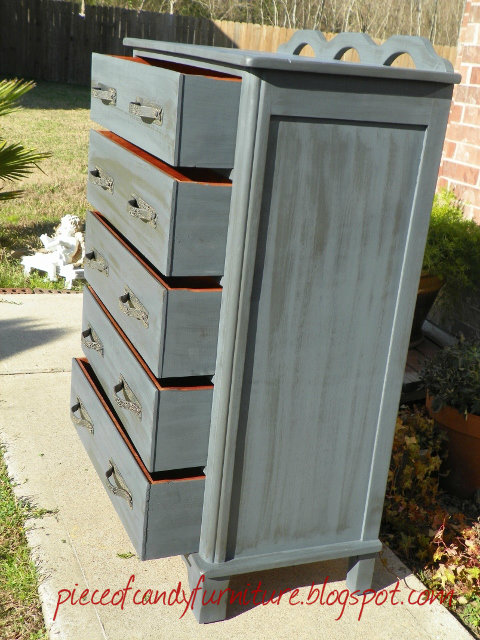Piece Of Candy Furniture Smokey Grey Steampunk Dresser