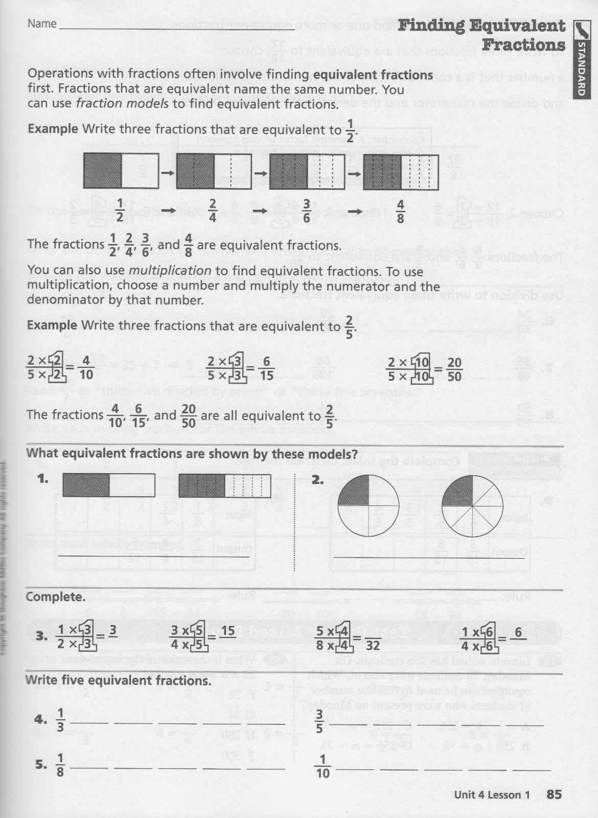 homework 2012 2013 february 21st equivalent fractions and 4 32 in simplest form