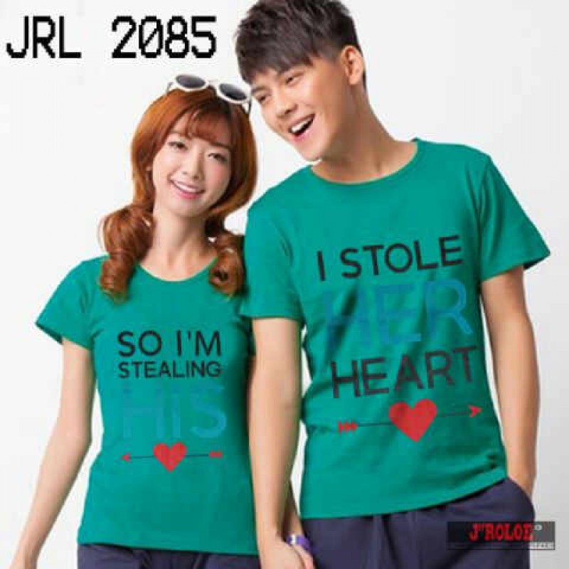 Jual Kaos OB Stole Her Heart Couple Online Murah di Jakarta Lengan Pendek Trendy Jual Kaos OB Stole Her Heart Couple Online Murah di Jakarta Lengan Pendek Trendy