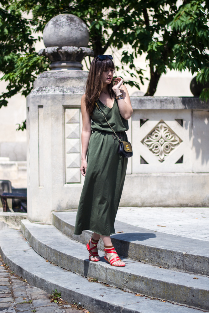Paris streetstye, summer dress, look, womenswear blogger, meet me in paree