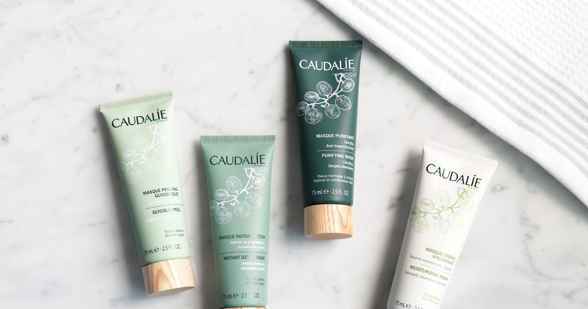 Caudalie Mask Wardrobe Instant Detox, Purifying, Moisturizing and