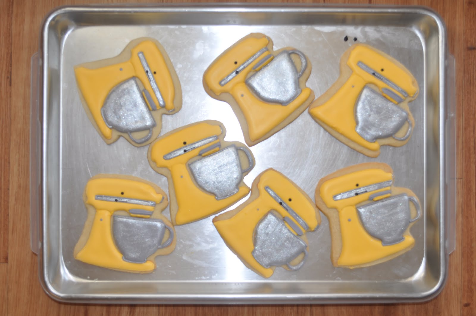 How to make a KitchenAid Stand Mixer Cookie Favor for a kitchen theme