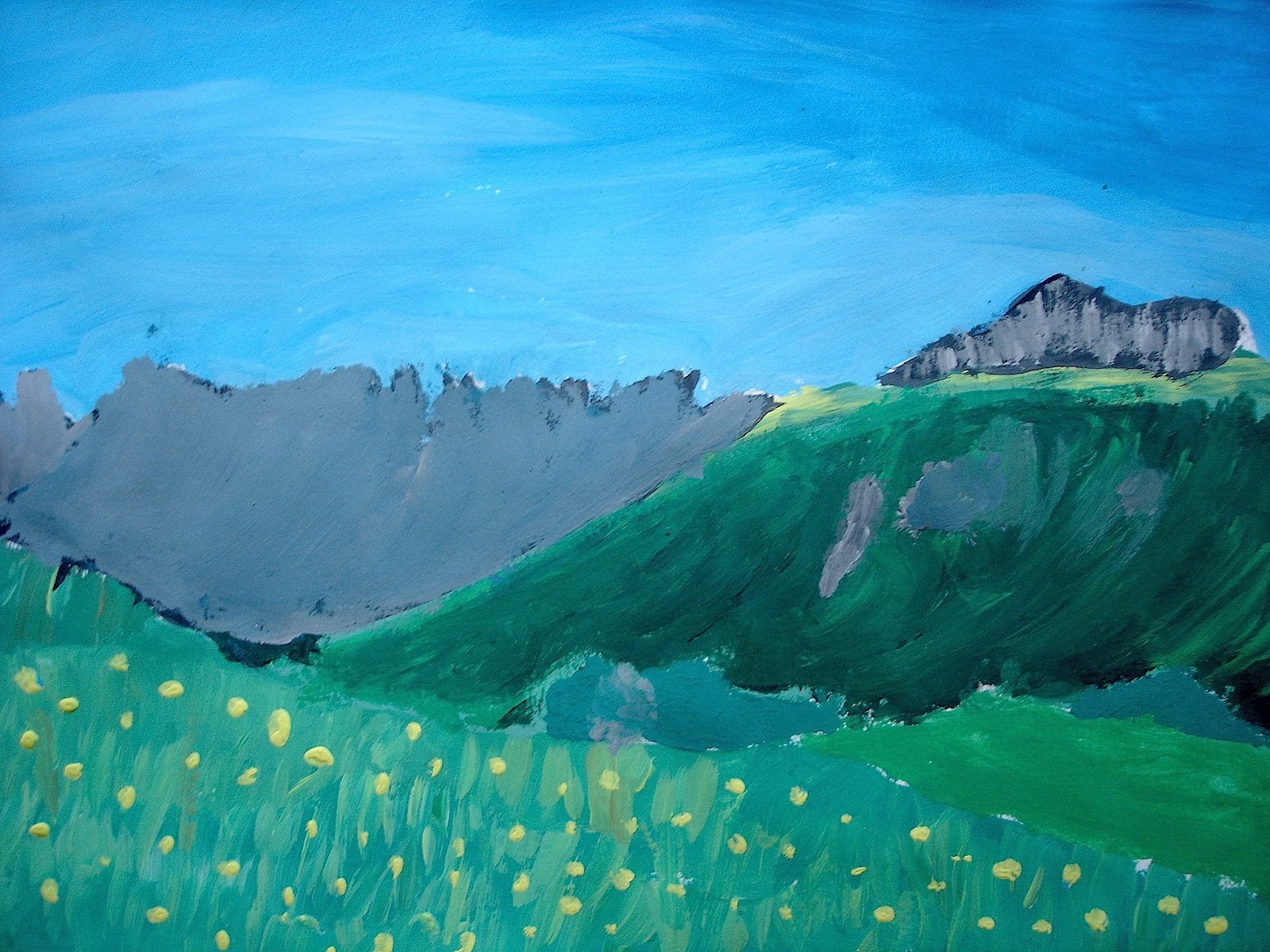 arteascuola Tempera landscapes