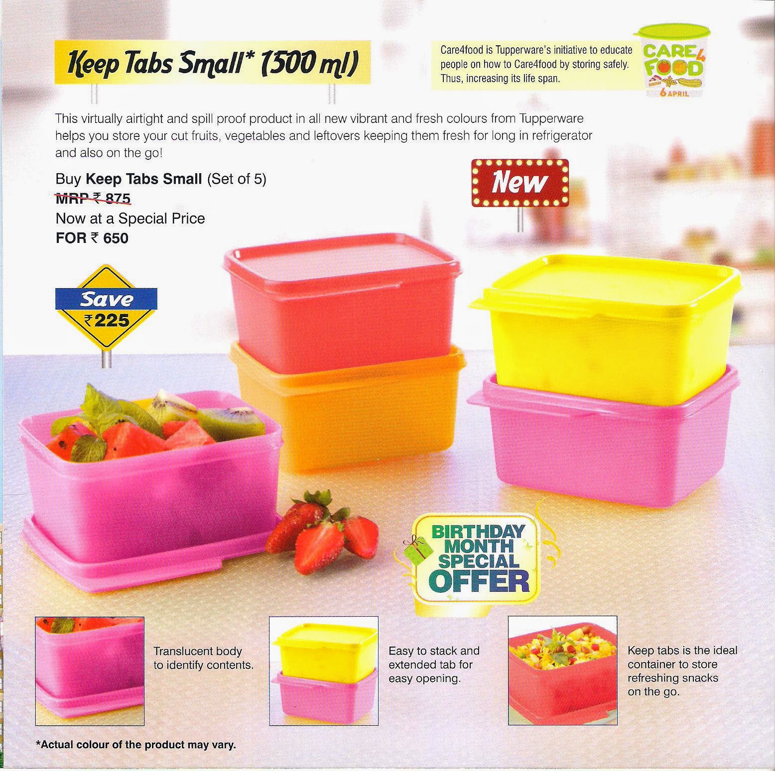 Tupperware sales May 2014