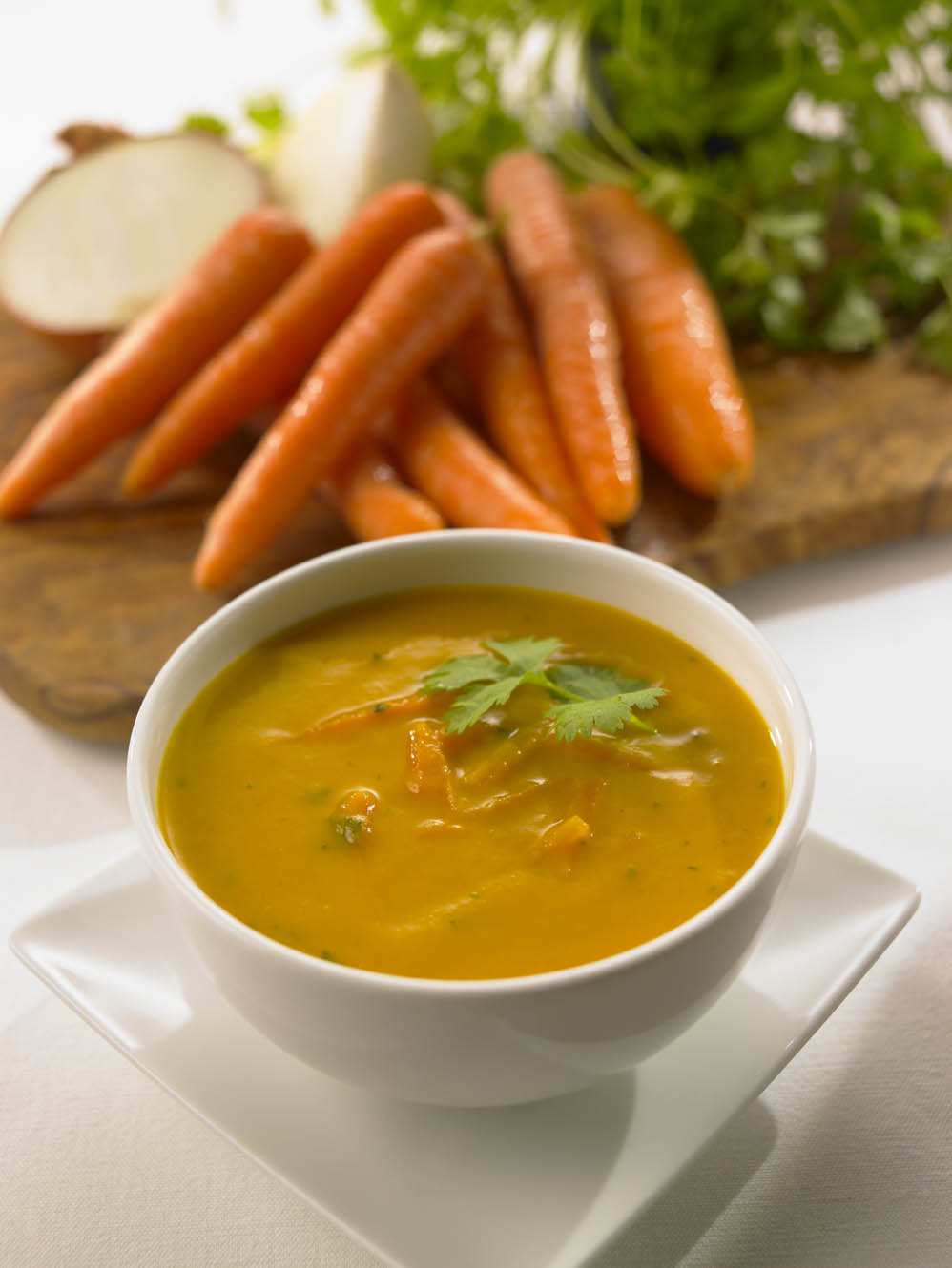Recipes Denn Carrot and Coriander Soup