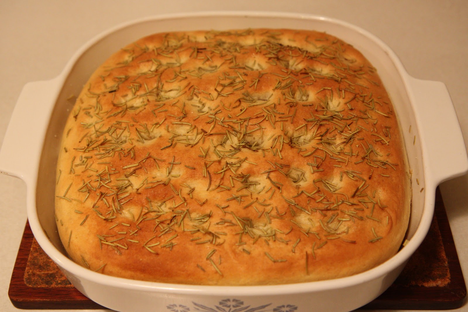 Eat Well, Live Happy Macaroni Grill Focaccia Bread