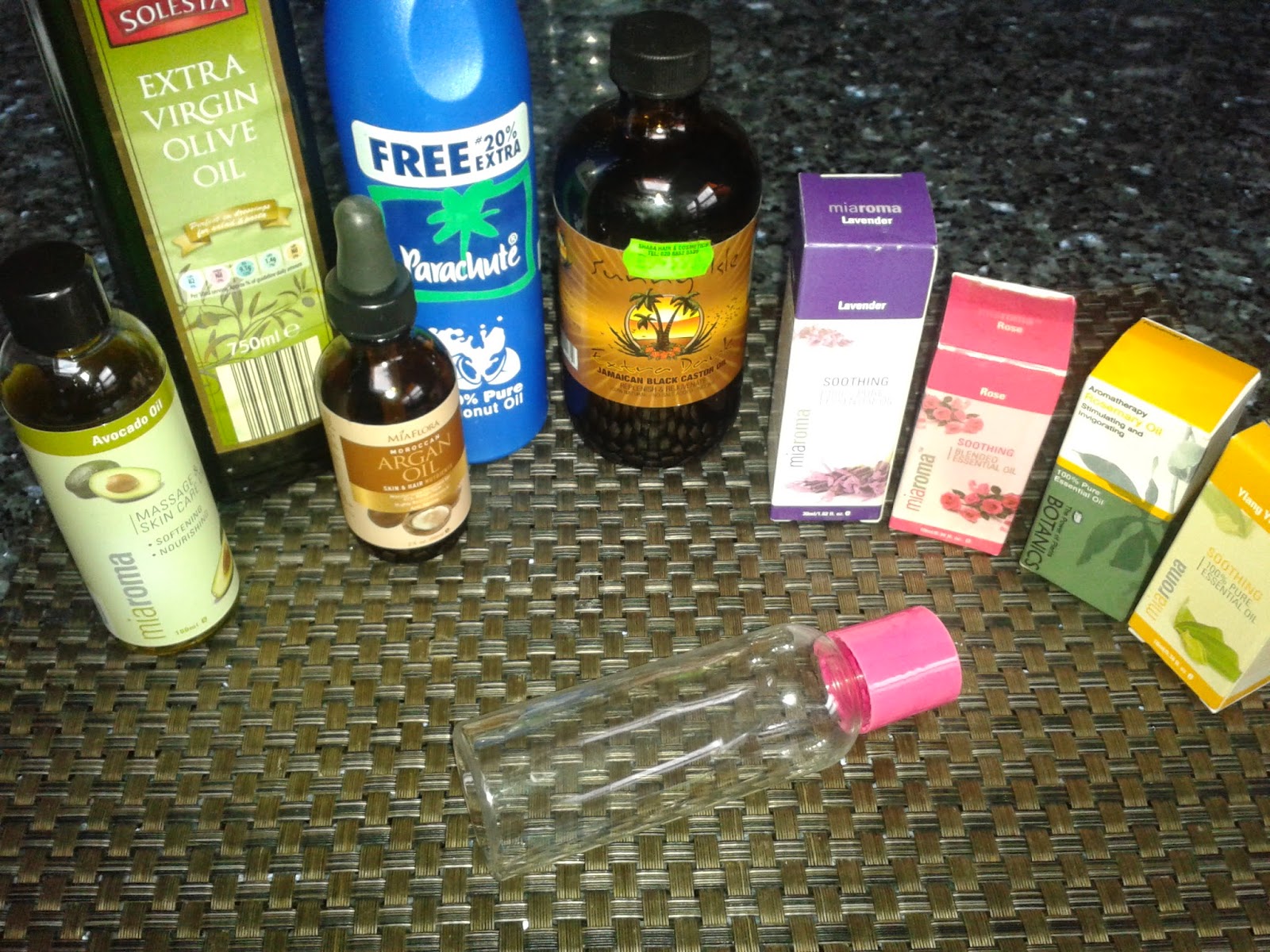 Marija Sworld Natural Hair Oil Mix Diy Beauty