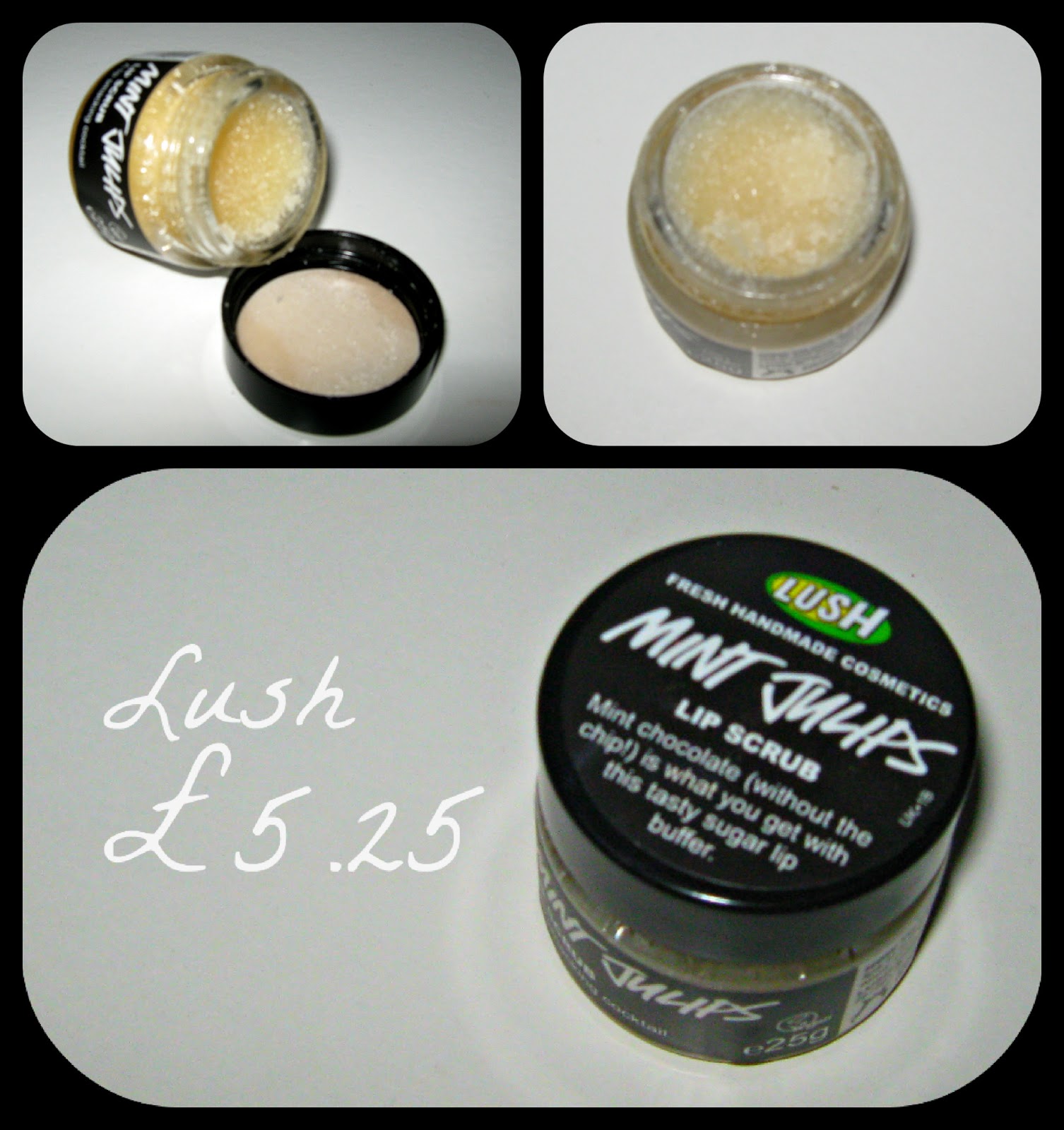 The Pastel Girl Lush "mint julips" lip scrub