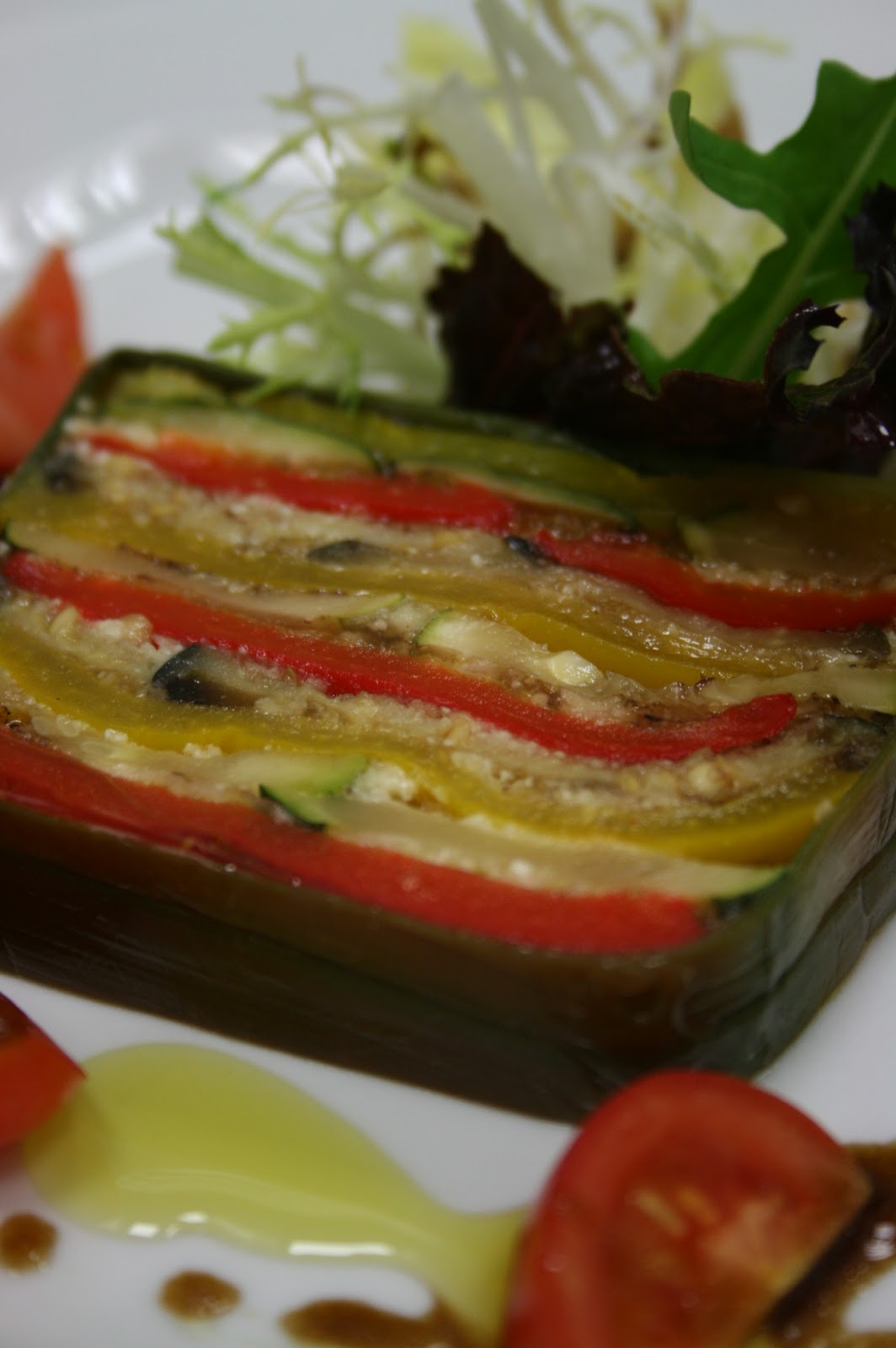 Country Gourmet Traveler Roast Vegetable Terrine