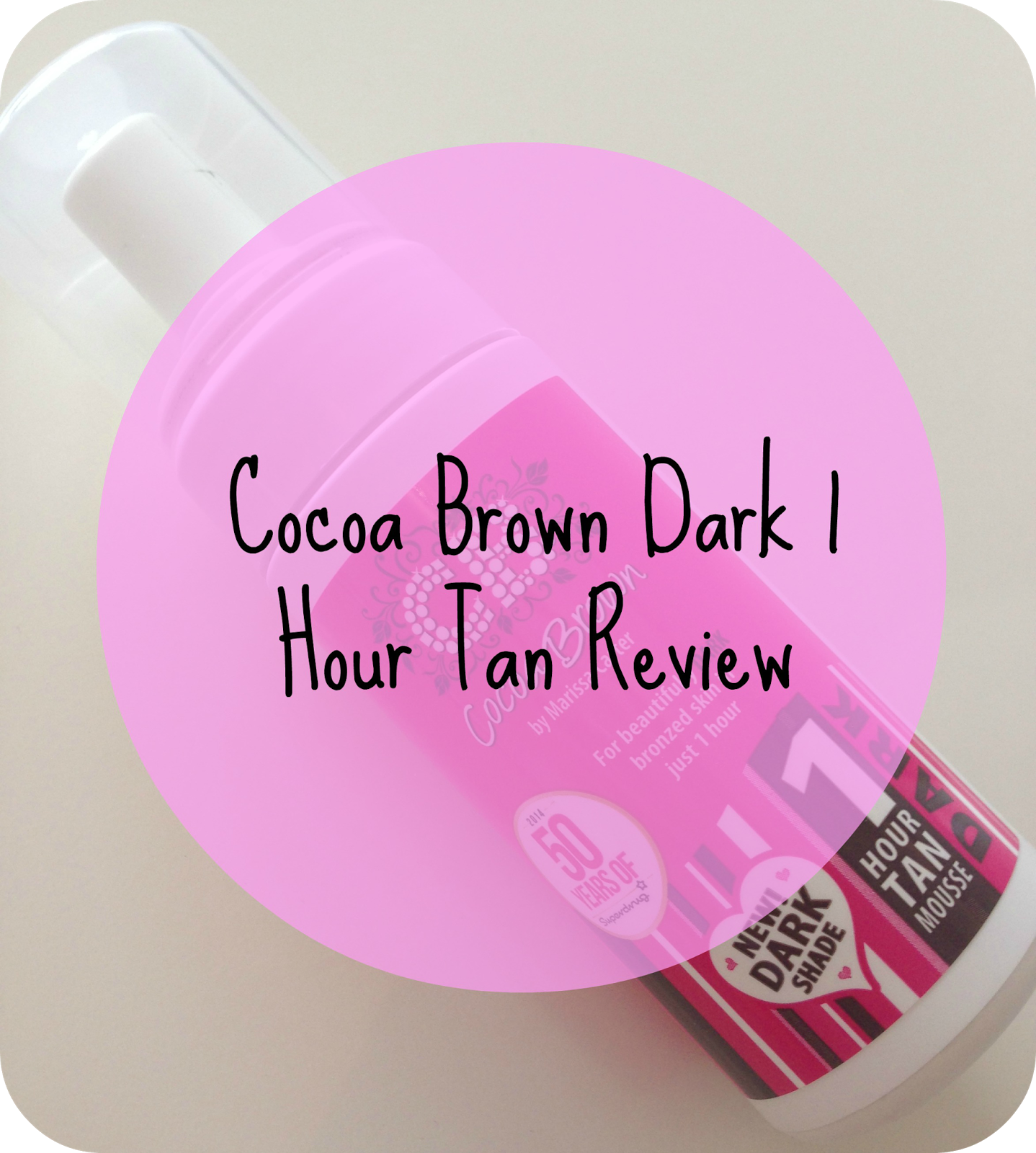 Cocoa Brown Dark 1 Hour Tan Review Cocoa Brown Dark 1 Hour Tan Review