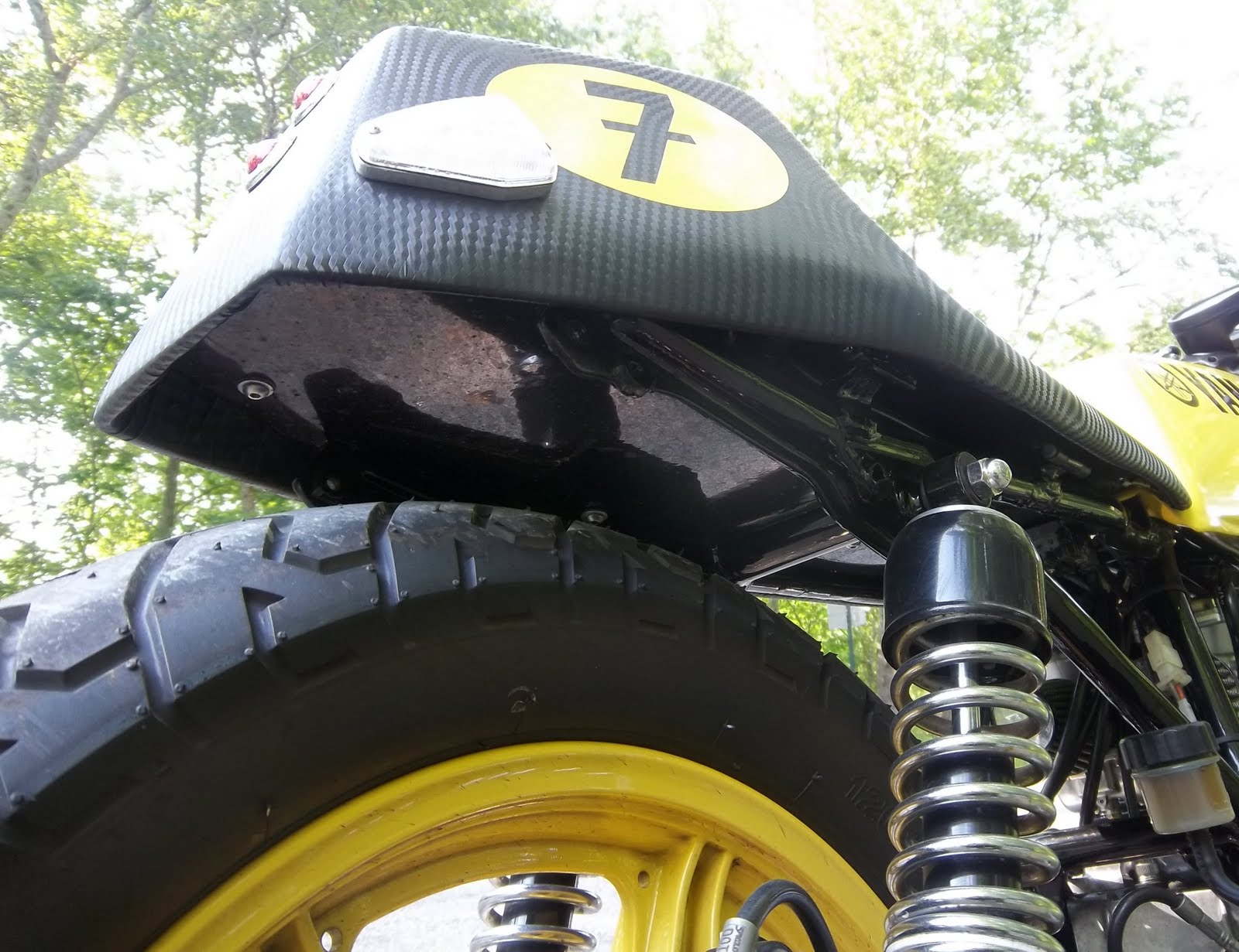 Hell Kustom Yamaha XS500 By Karnage Kustomz