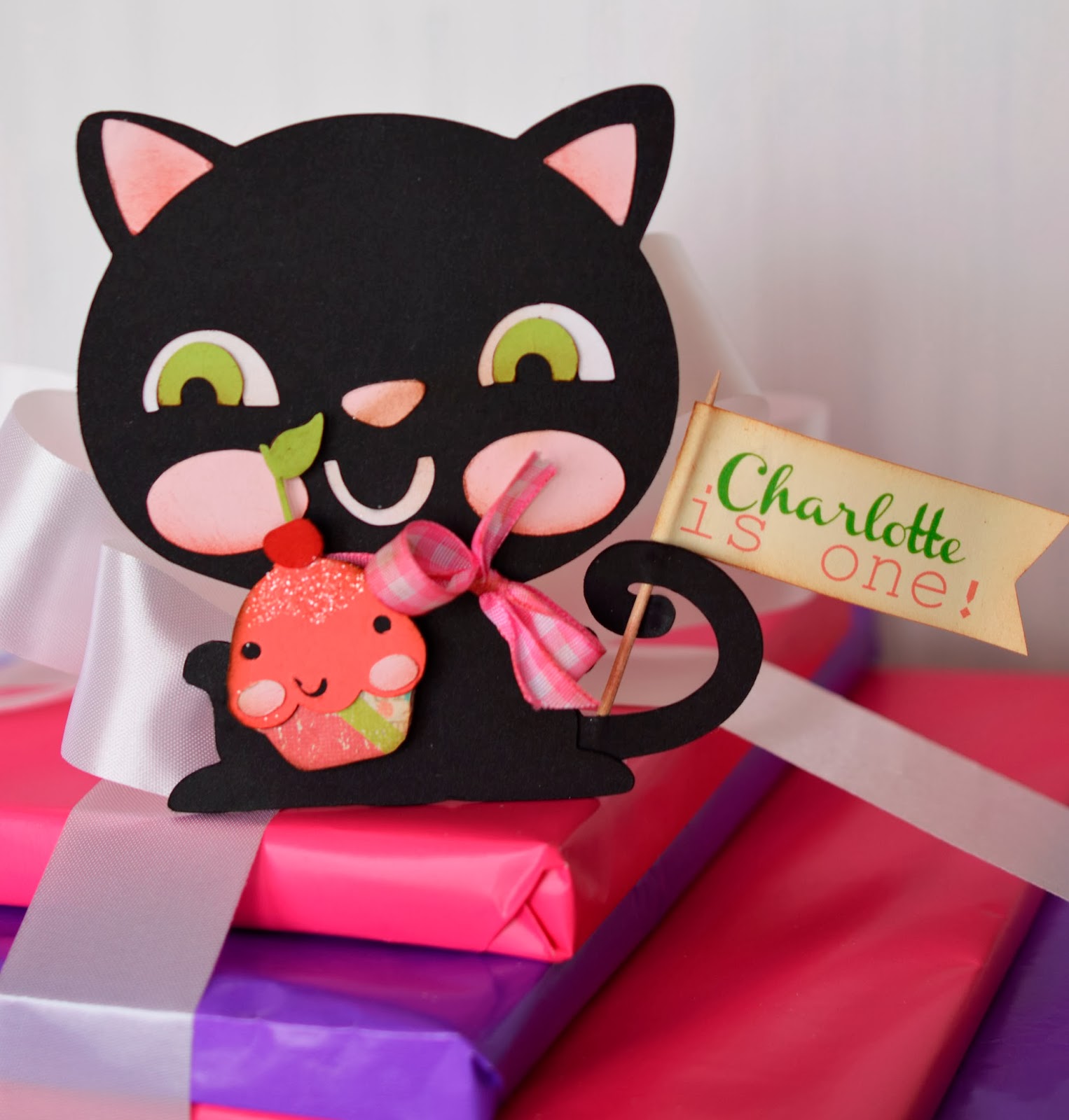 Lori Hairston Charlotte Is One Standing Card