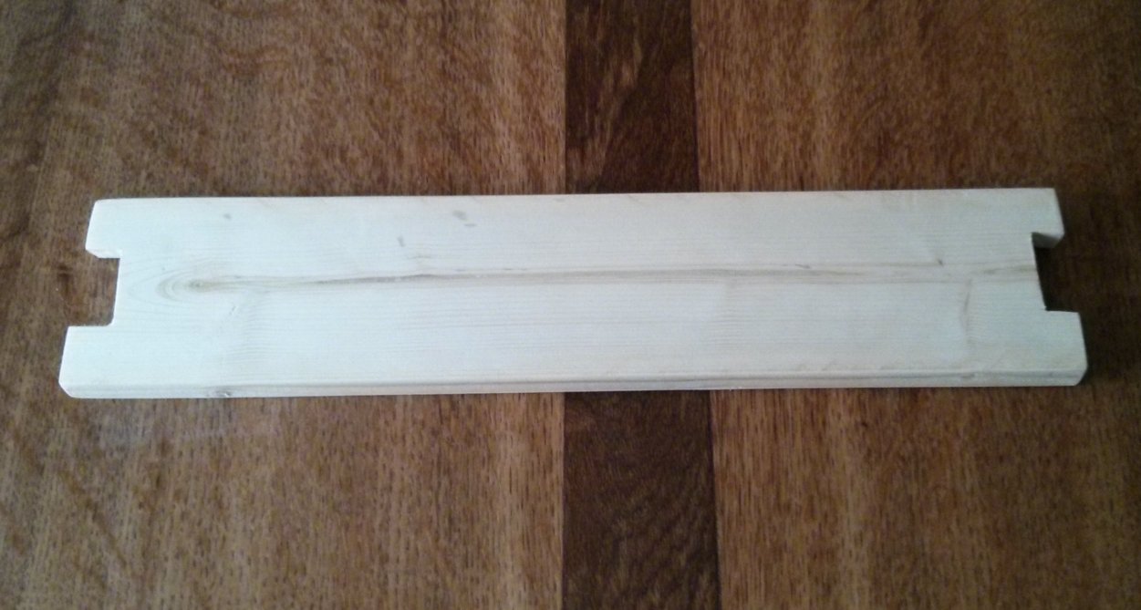 The Shed And Beyond Handmade bathroom set (part 1 Towel rail)