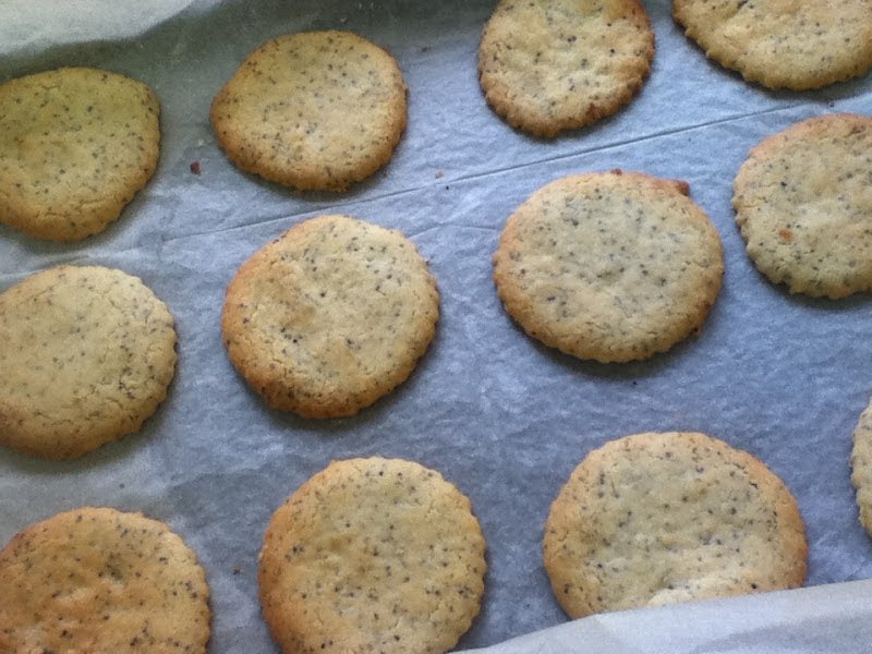 For the Love of Bread Poppy Seed Cookies